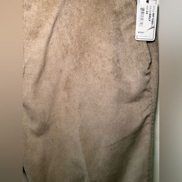 Peter Millar Nanoluxe Corduroy Dress Pants size 34 Waist - Picture 4 of 7